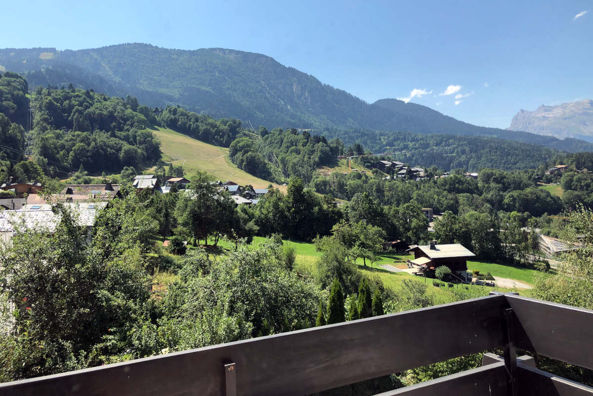 3 room flat in les Houches - balcony