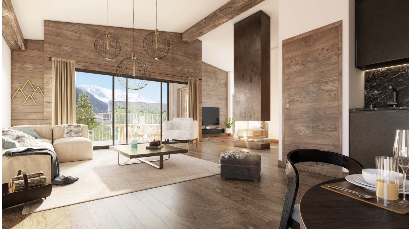 Appartement de standing 4 pieces neuf