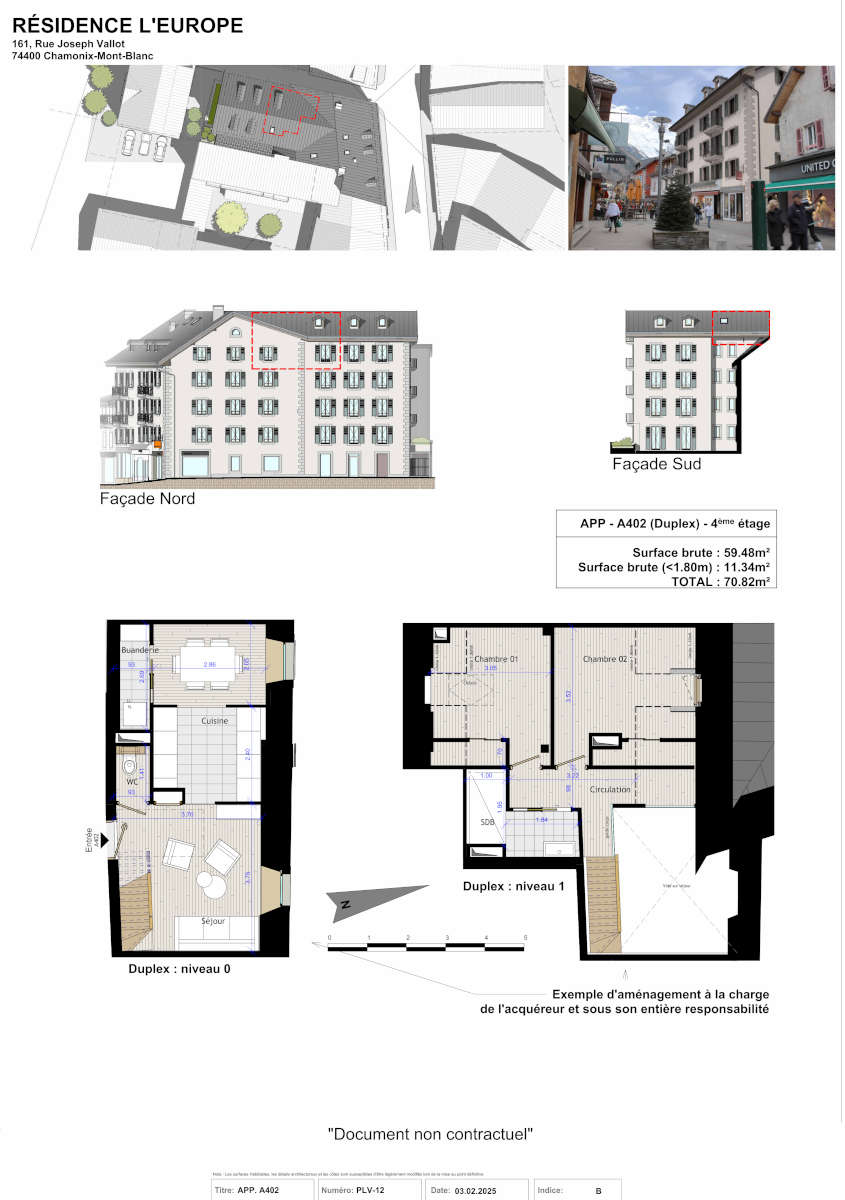 Duplex 4 pièces